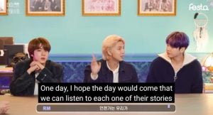 Namjoon and stories